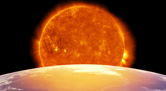 行星 如果太阳变成两倍大，那会怎样？