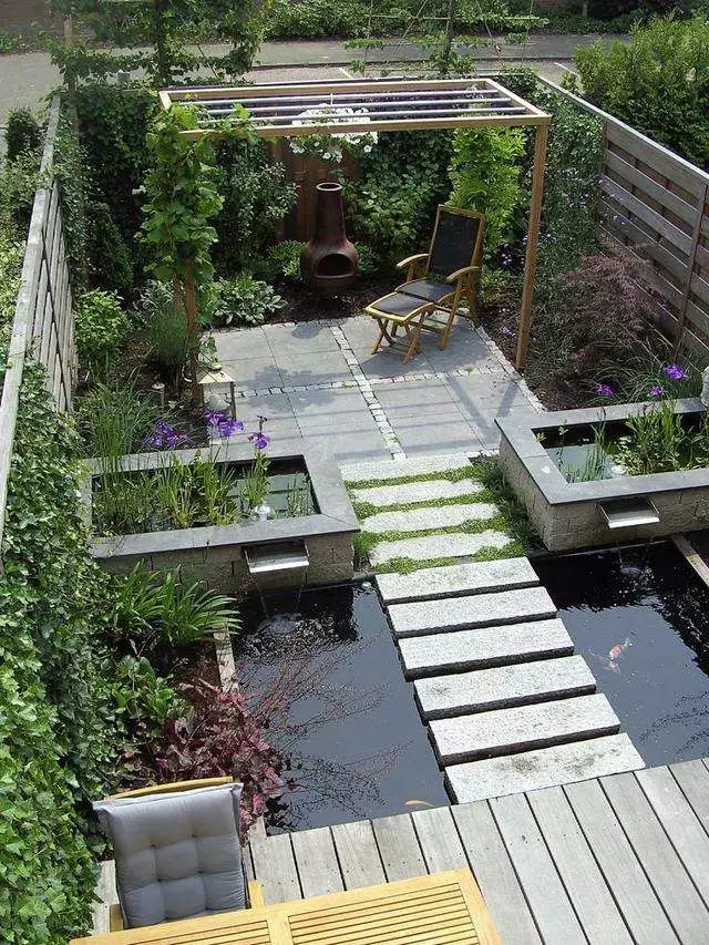 精选 | 32个别墅花园养鱼池设计方案