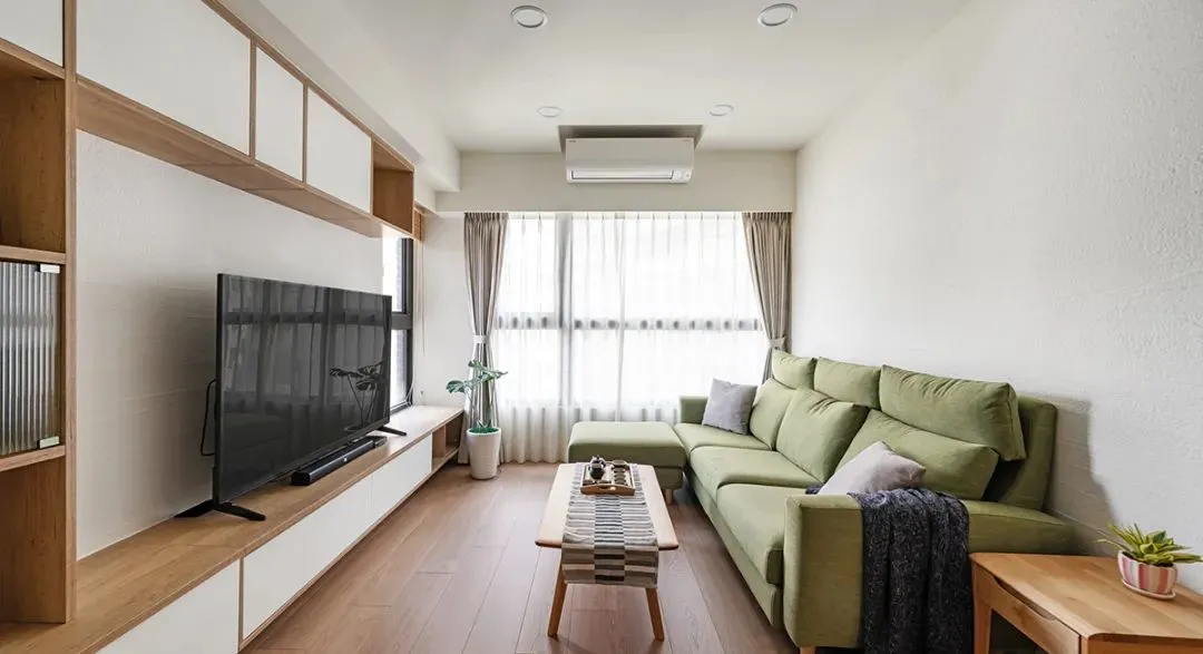 59㎡日式小家，原木家具搭配，一进屋就被迷住！