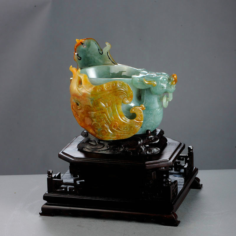 翡翠|当雕刻遇见翡翠，可谓艺术的碰撞！