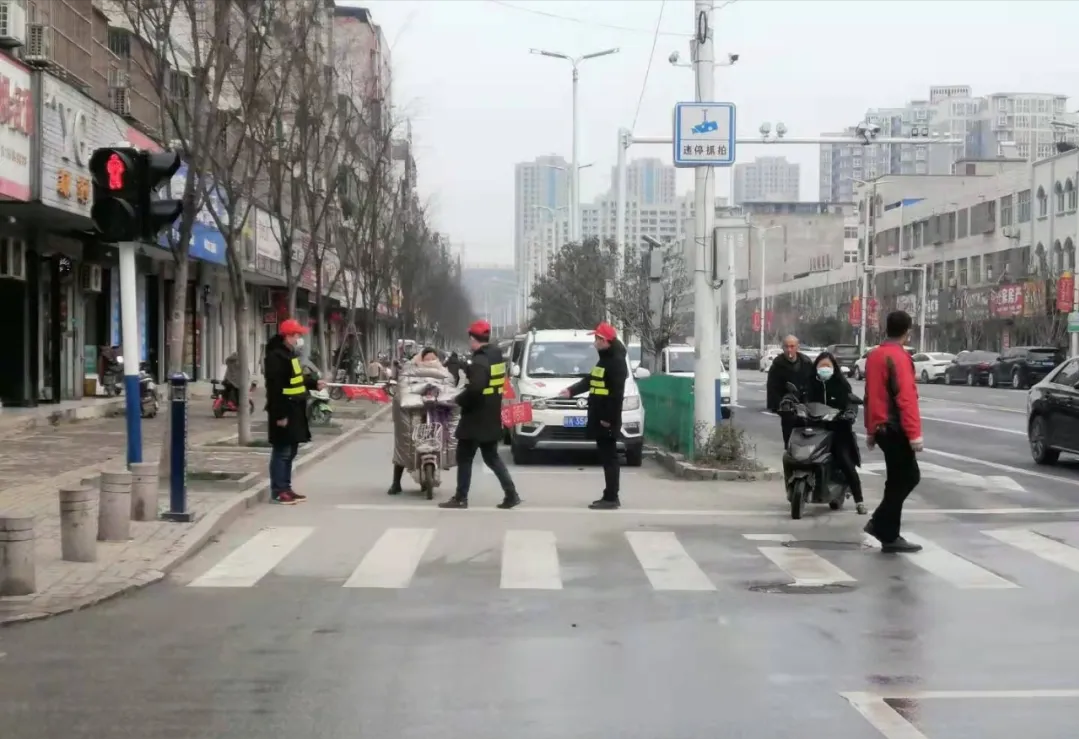 时代安徽 安徽阜南: 文明交通劝导 传递文明精神