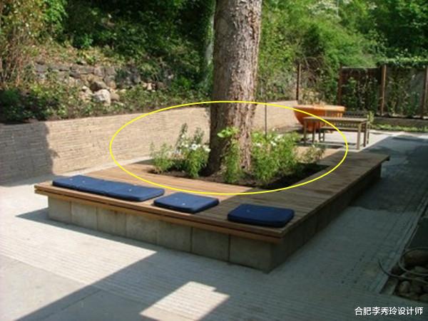 |院子里要是种了树，就在底下围一圈卡座地台，睡觉乘凉给院子加分