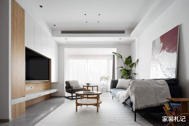 木工|130㎡现代简约风,空间明亮通透,简洁大方上档次