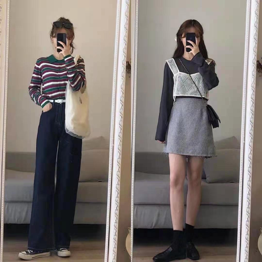 静静时尚达人|早秋搭配不要慌！“长袖+露腿”这个穿搭的公式，时髦又高级