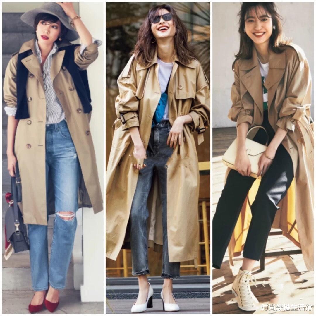 时尚穿搭生活馆|秋天风衣穿搭有讲究，注意这4个穿搭技巧，出门简单又有气质