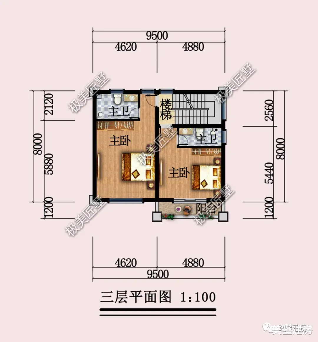 占地不足百平怎么建好房，这样设计就不错，喜欢就收藏