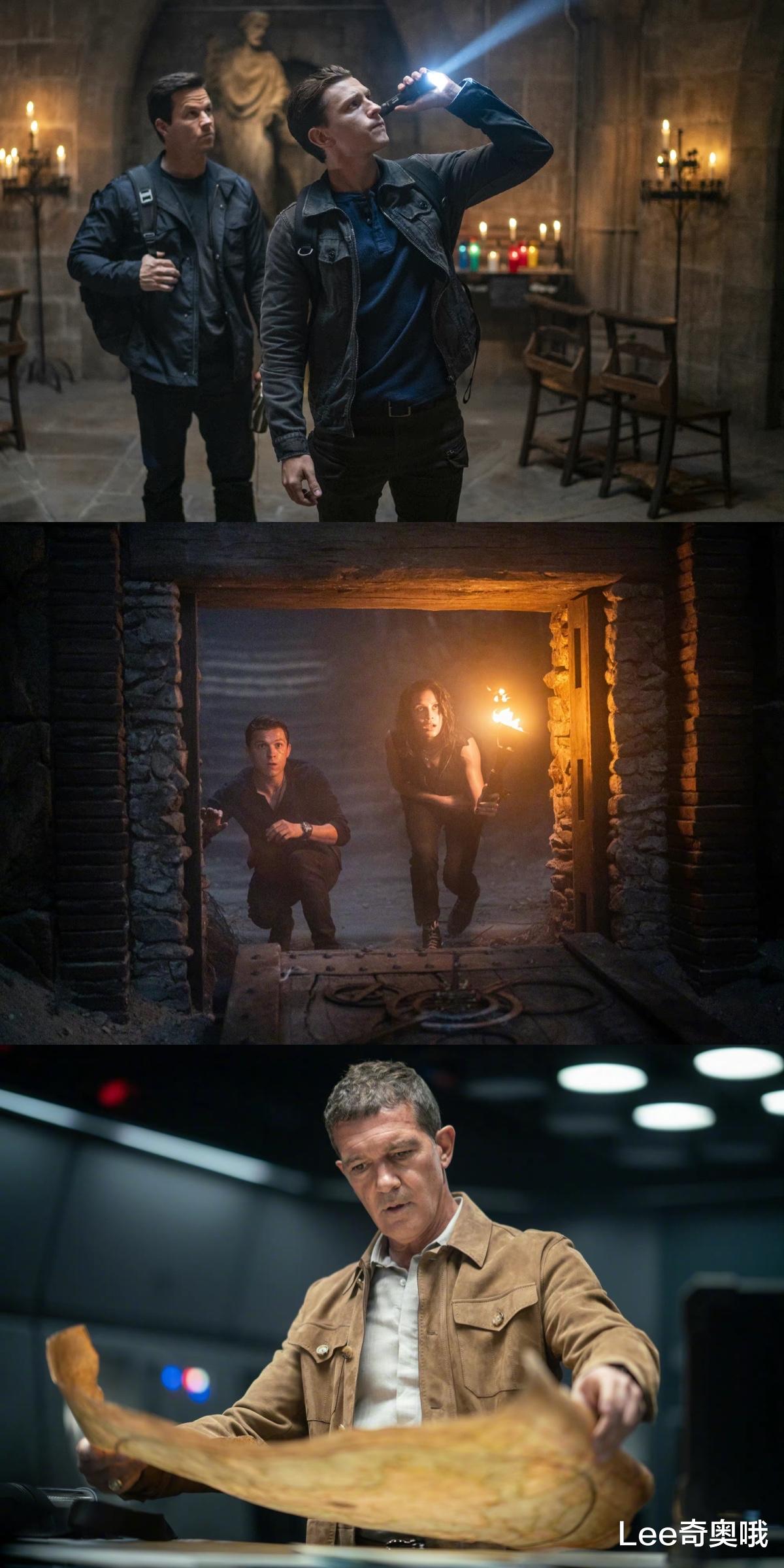 汤姆·赫兰德|《神秘海域》真人电影发布预告 荷兰弟和马克·沃尔伯格全程斗嘴