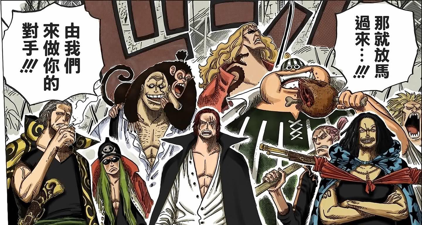 黑胡子|海贼王:如果战国当时不给红发面子,那么海军会面临团灭的危险