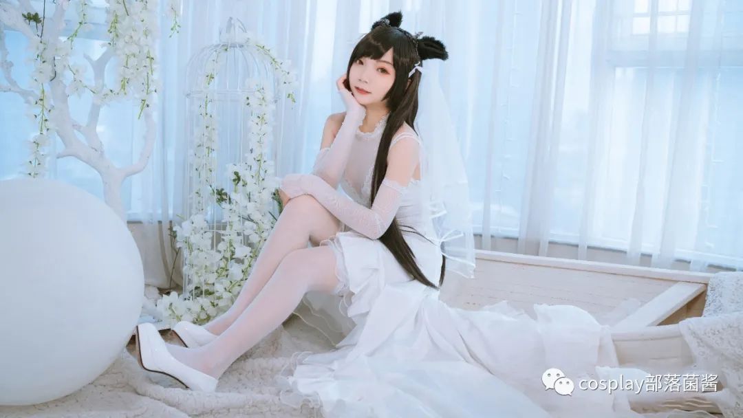 |cos:爱宕犬白色花的誓言cos正片@马猴烧酒,要疼惜哦