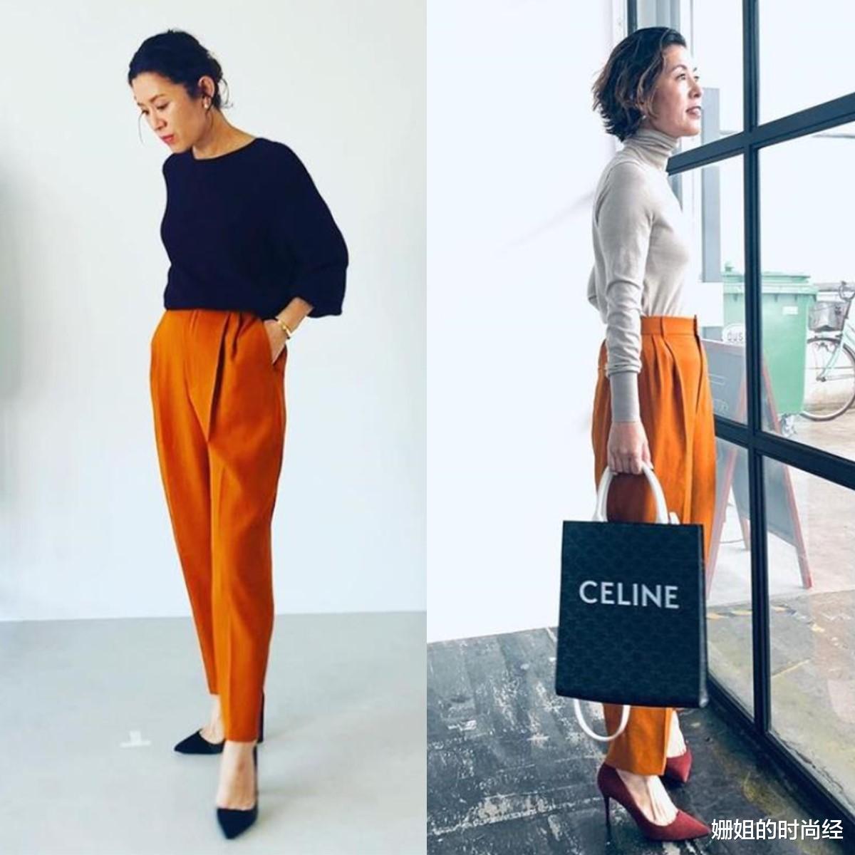 姗姐的时尚经|被49岁的日本主妇惊艳到了，小个子梨形身材，穿着简约但很高级