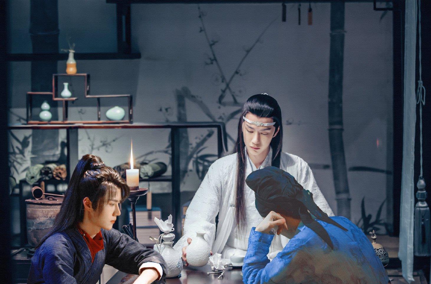 关晓彤|无名杀青，王一博背头西装格外亮眼，这部电影质感拉得十足