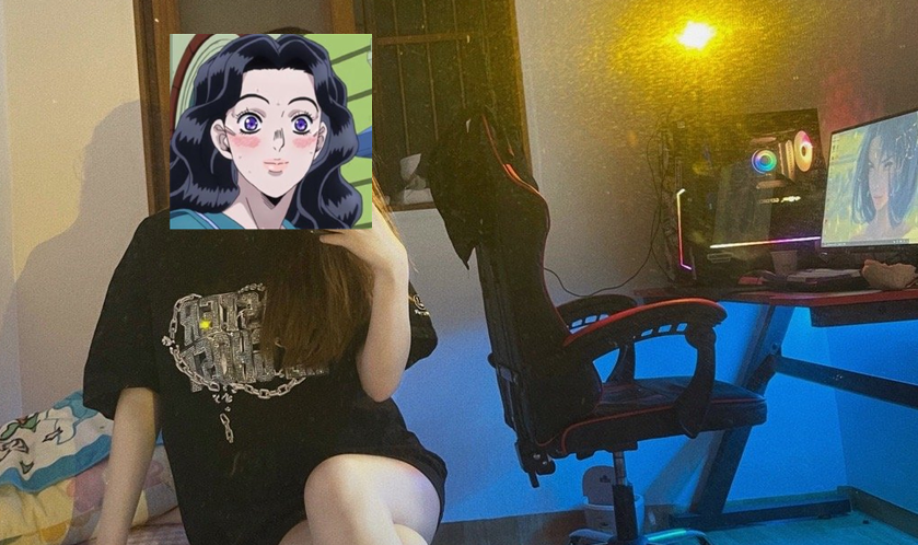 国服|韩国萌妹翻墙玩永劫，为上分狂晒照求带，白嫖5任代练成国服大神