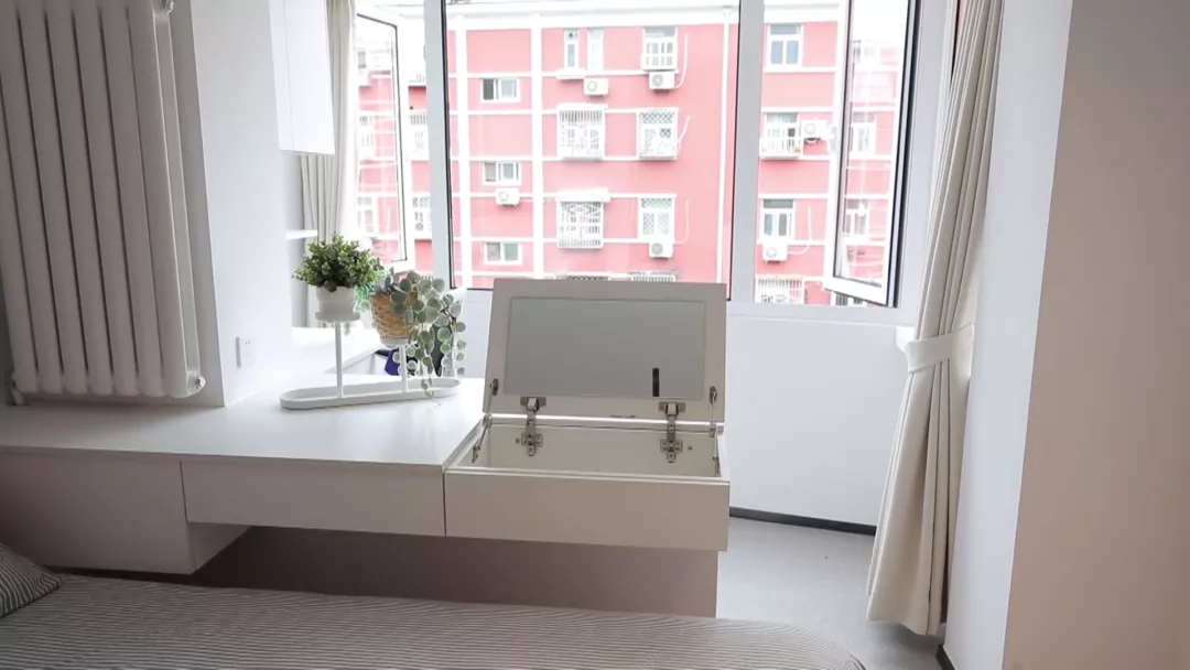 43㎡小户型住下5口人，还能有家庭图书馆，这是怎么做到的！