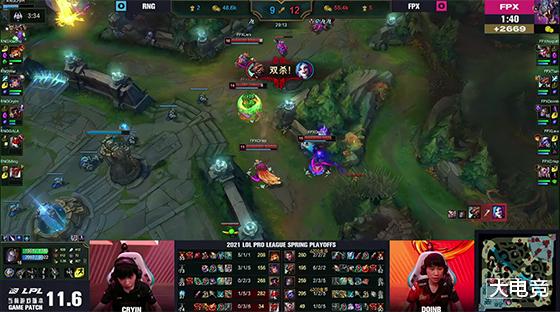 fpx战队|LOL：RNG如此不堪一击，FPX 3: 0轻松获胜晋级下一轮