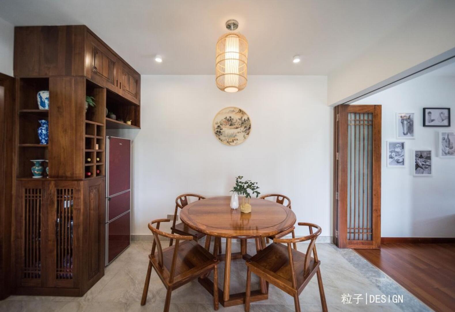 小拾谈装修|其实中式风，并不需要过度堆砌，简单刷大白，一样富有诗意