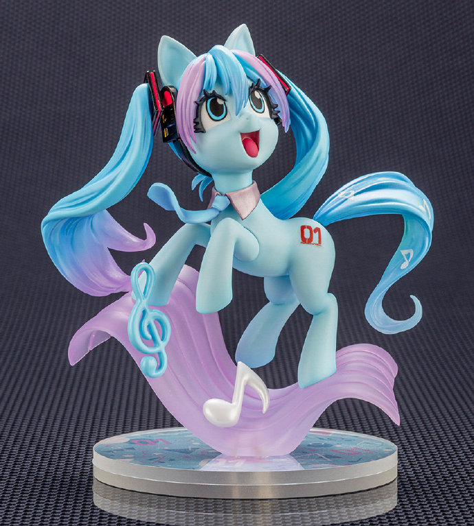 手办|初音未来变身彩虹小马？这款手办终于有了实物图，公主殿下好美！