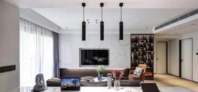 |115平三居室客餐厅空间开阔明朗，儿童房用帐篷你是认真的吗