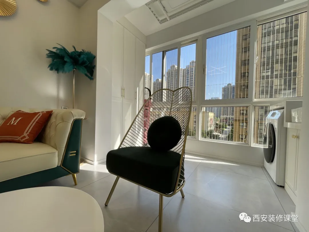 |80㎡两室纯南,美女一人宅