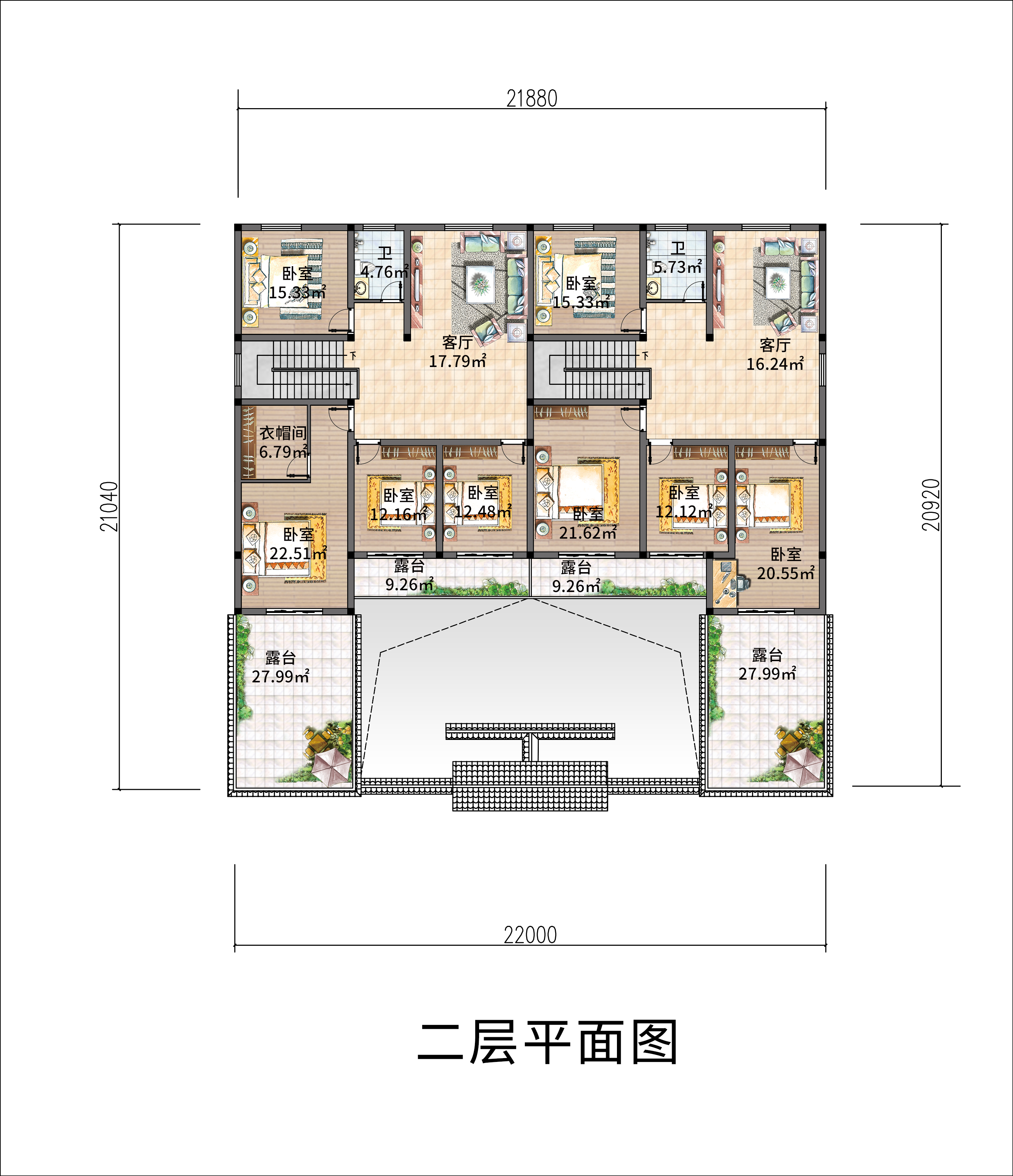 上海市|新中式二层合院双拼，没有公共空间也沟通无阻