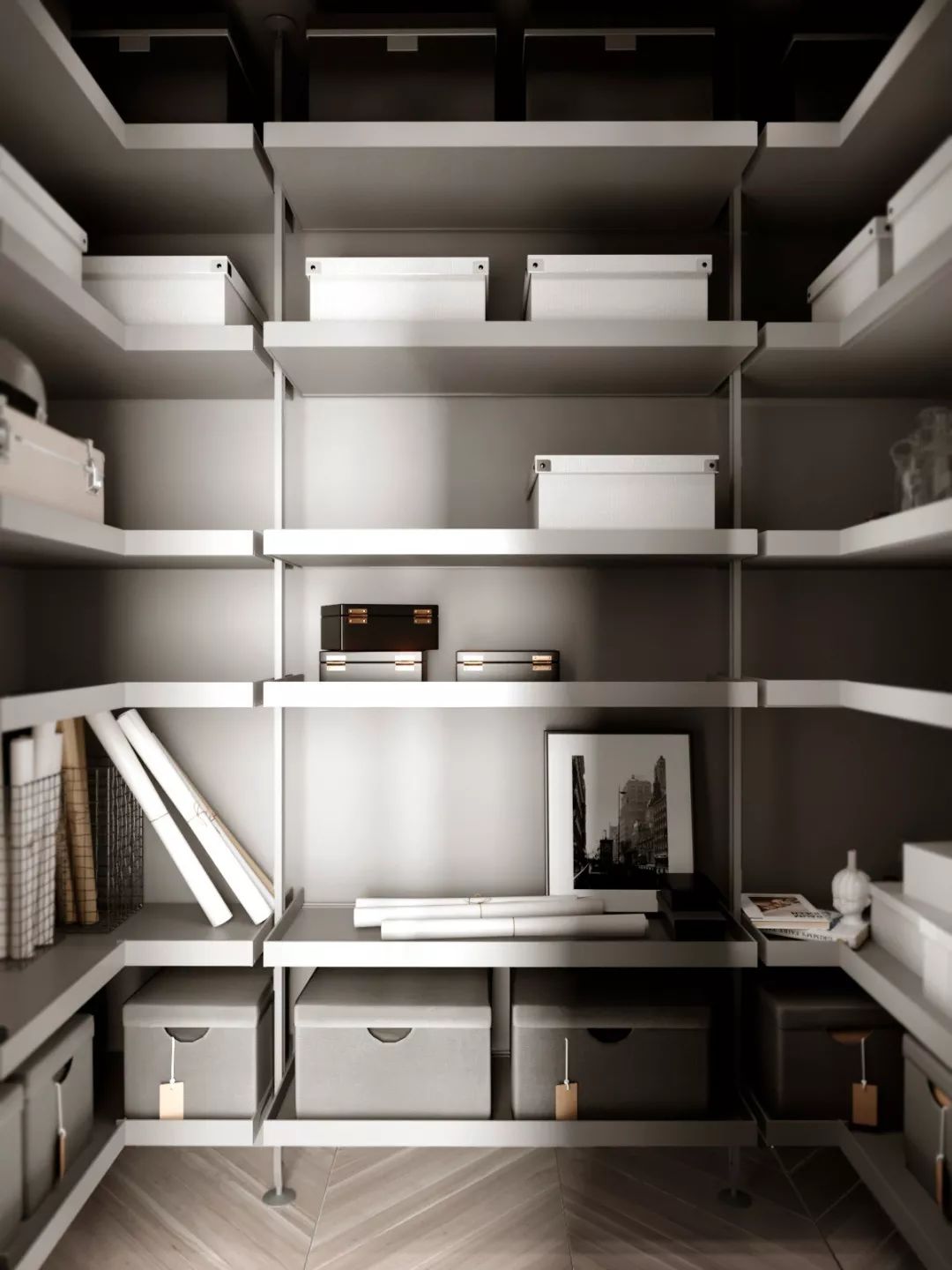 80㎡现代公寓，原木+金属+大理石，这才是家该有的模样