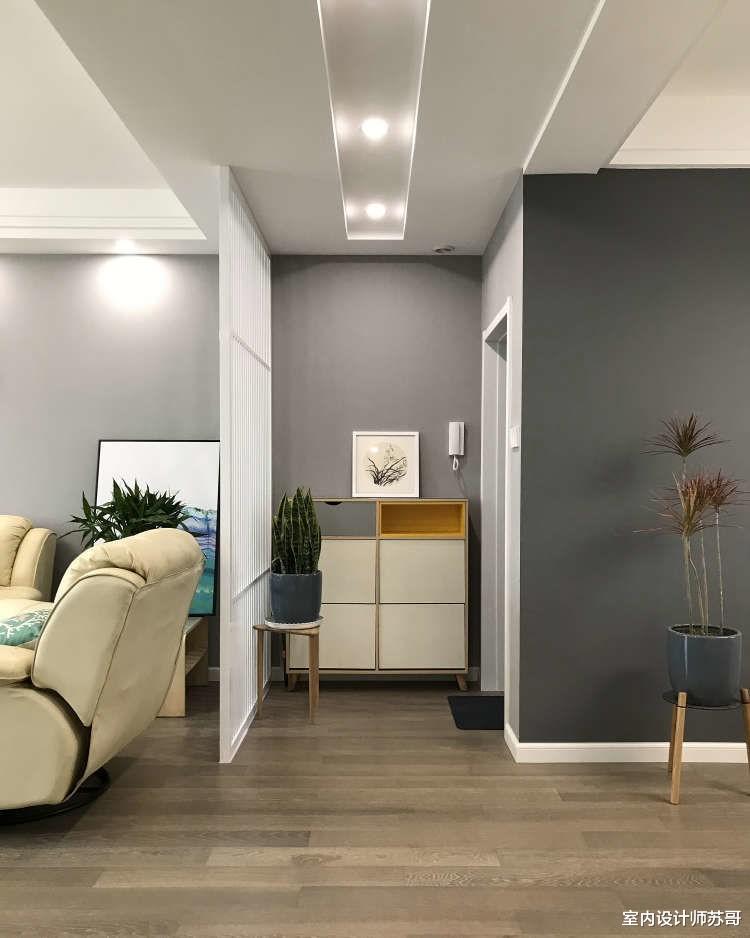 用北欧风重塑三居室,用绿色做点缀,展现出生活的新意和浪漫