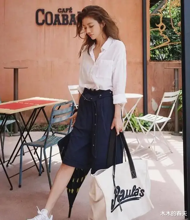 木木的春天|今日分享一些衬衣的穿搭示范，帮你轻松化身时尚小精灵