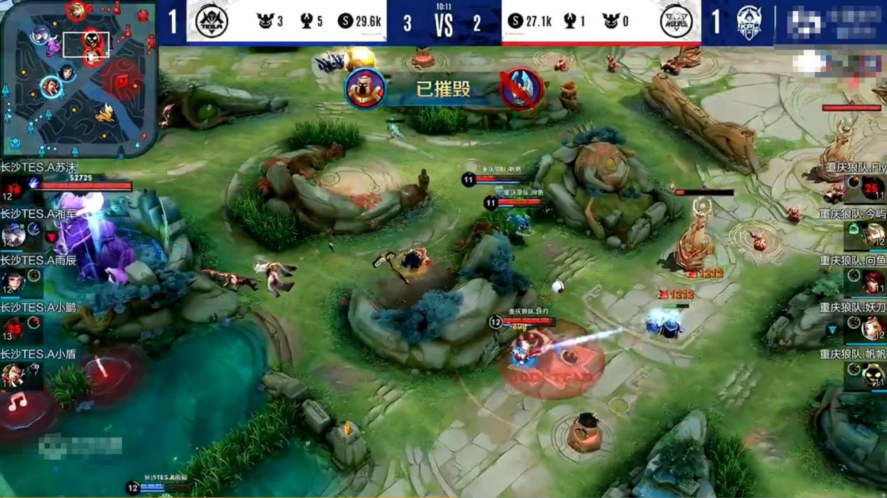 tes战队|狼队十二连胜被TES终结，赢家竟然是TTG？张大仙被狼队状态弄慌了