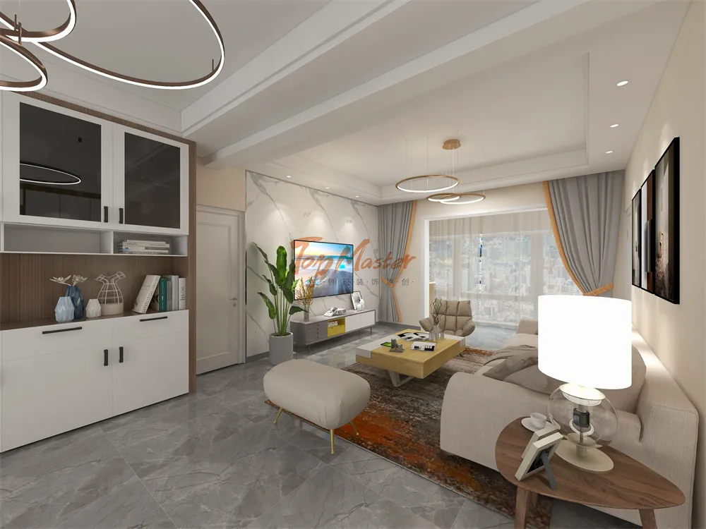 一于于|【鲁班装饰】龙溪一号105㎡现代风格，简约平和的心中秘境