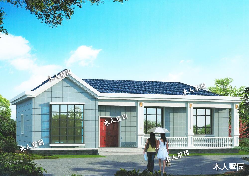 |10栋一层自建别墅设计，装修好也就十来万，真心无压力