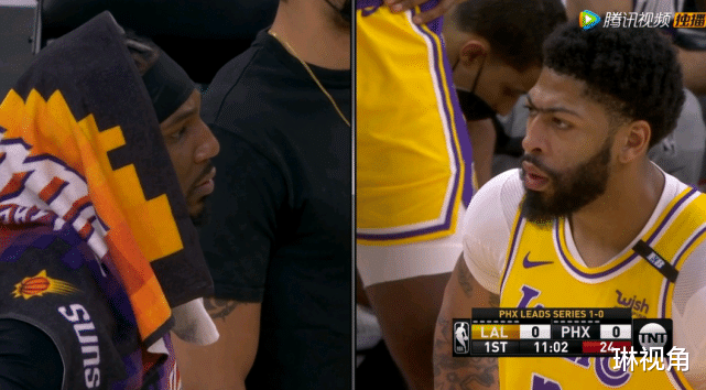 湖人队|湖人1-1太阳！勒布朗23+4+9，三分箭箭穿心，赛后老詹一把抱住庄神