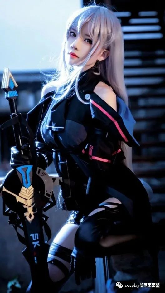 碧蓝航线|cos：碧蓝航线斯卡蒂cos正片@樱桃喵