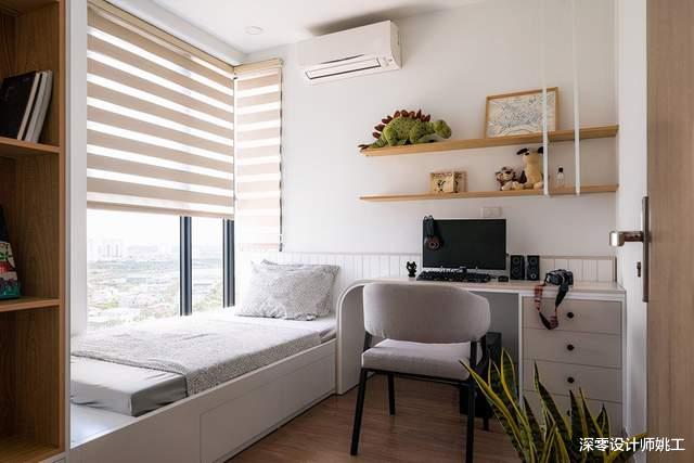 软装的力量果真强大！67㎡保留猪肝色地板，没想到完工后如此好看