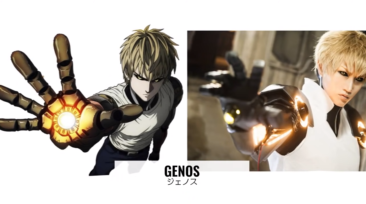 吹雪|一拳超人“真人版”:琦玉一脸“痴呆”状,吹雪身材获漫迷好评