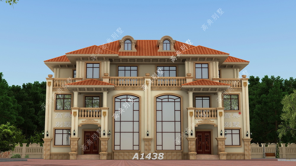 房楼梦 适合农村自建的双拼欧式别墅，兄弟建造，保管全家人都喜欢。