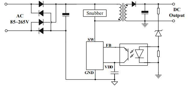 魅族|PN8192C代替lnk364微波爐電源板12V非隔離