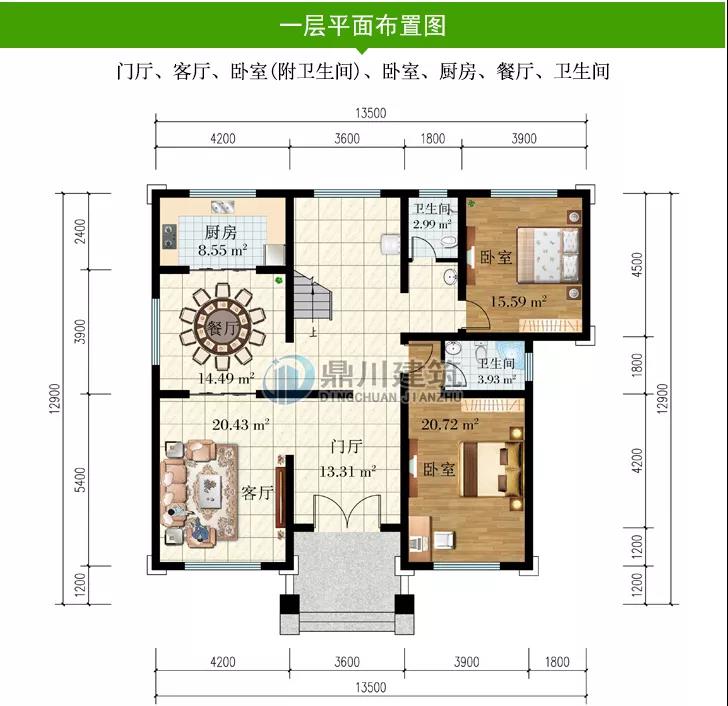 交易|农村自建别墅，布局合理，外观大气，盖一栋好房，造福几代人之三