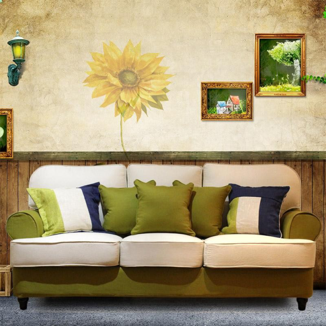 |晒晒表姐的40㎡单身公寓，客厅沙发美爆了，同事纷纷效仿