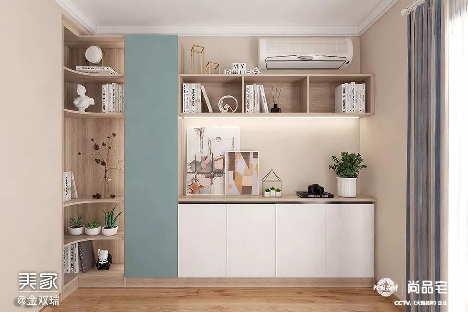 有间书房,人生不慌!就算房子再小,这书房也得装~