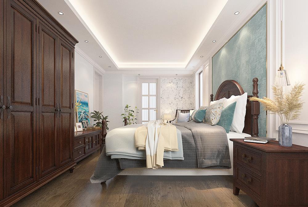 新帝雅|发现一对95后夫妻的新家,美式田园风一点不老气,整洁舒适又温馨