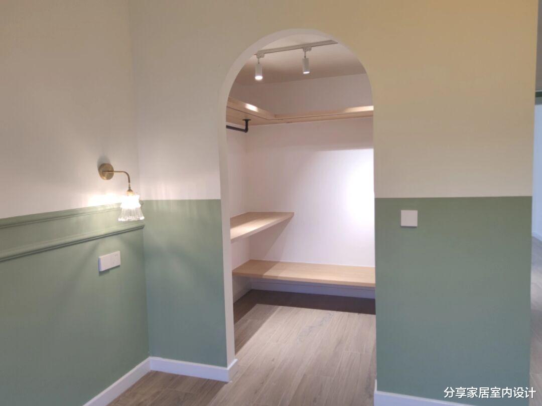 新房硬装花了9W,简单舒适很满意,门洞改拱形,邻居都夸赞!