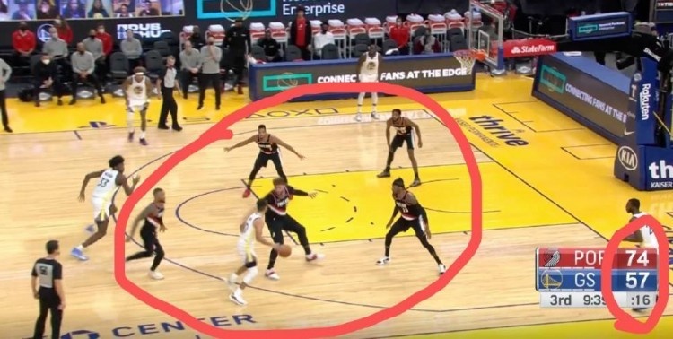 斯蒂芬·庫里|含金量十足的得分王！美媒曬庫里7大遭嚴(yán)防畫面，波蘭名宿：給他跪了！