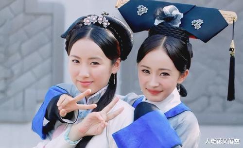 杨幂|杨幂早期拍戏现场花絮曝光，与佟丽娅袁姗姗同框模样水灵超抢眼