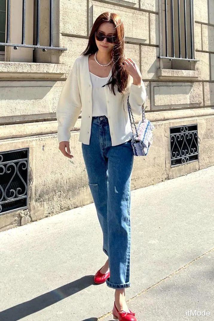 itMode|九分裤+平底鞋，才是早秋最潮搭配！