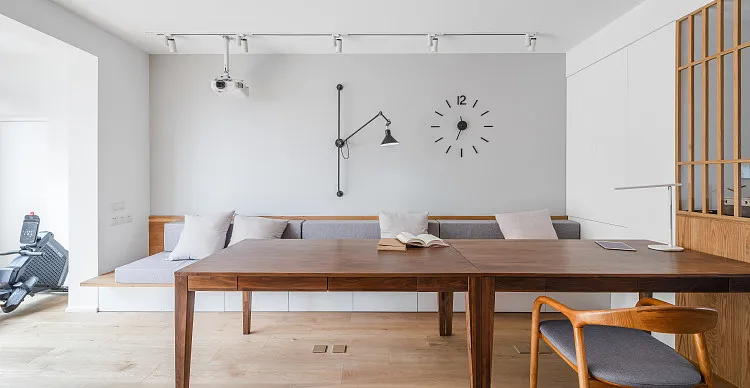 我有一个梦想，把客厅变成书房！这138㎡正是我向往的家