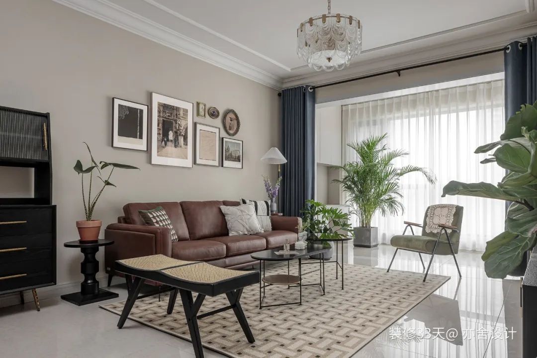 装修设计：15万精装，三室软装改造复古气质