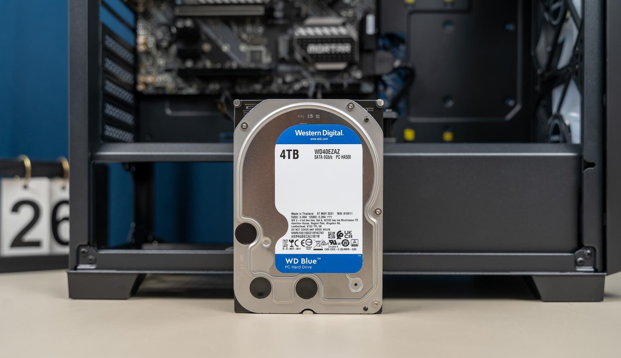 赵月看花花|性价比高,运行稳定、西数西部数据(WD)蓝盘 4TB台式机械硬盘评测