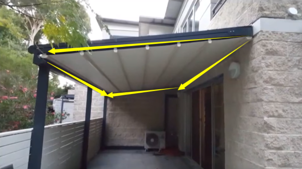 别再让露台\露\着了，装这种棚遮阳效果好又省力，也就花上个几千