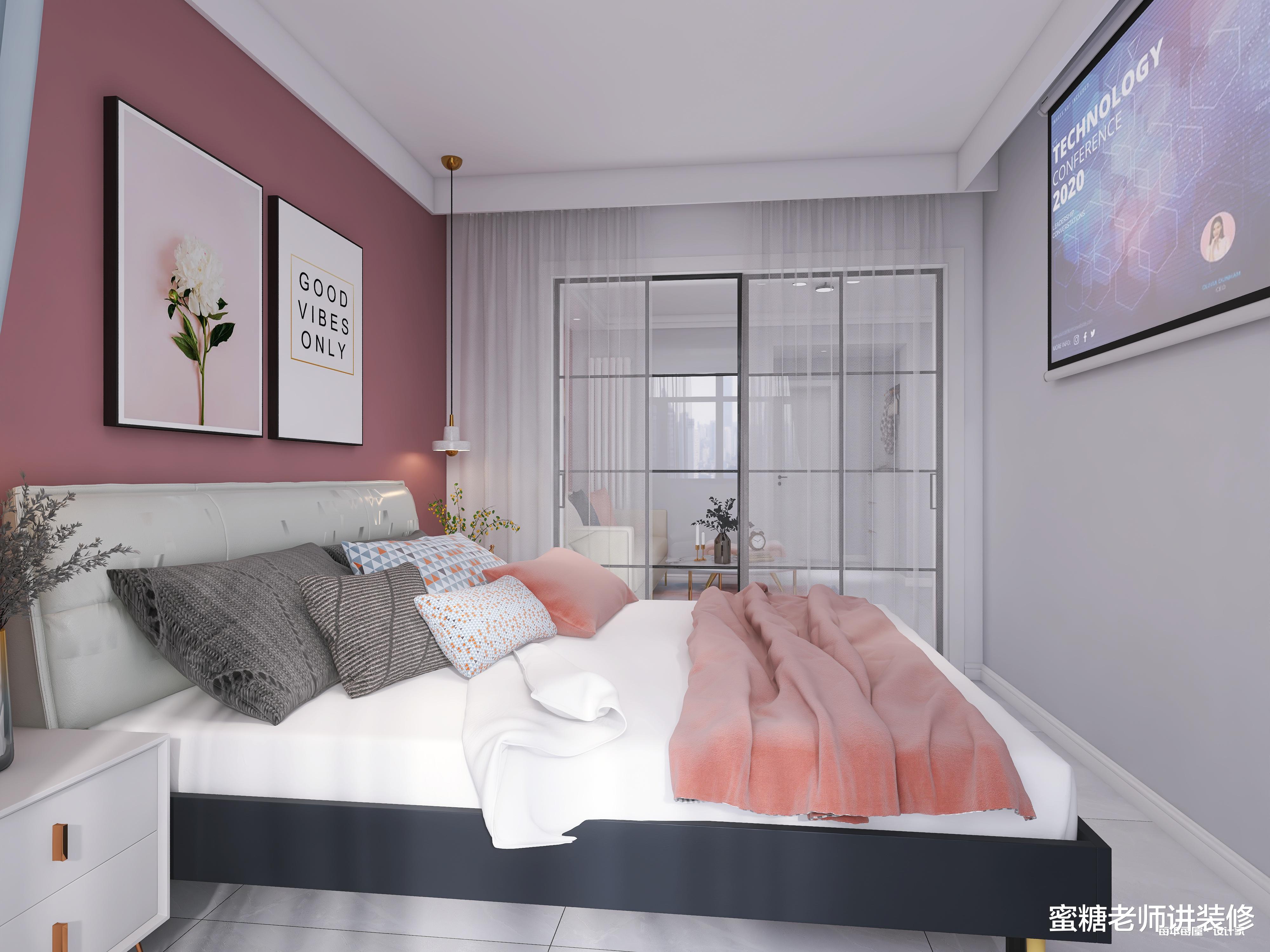 |65平米小两居如何装修成90平米的感觉？这套婚房就是最直接的案例