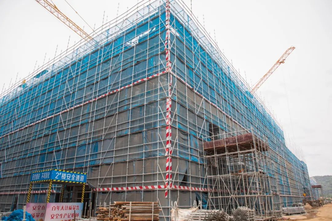 新罗TV 省市重点项目——新兴纺织生产项目全力建设中！