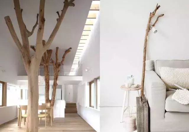 从外面捡回来的废弃树枝，竟然可以做成家居装饰，美翻了！
